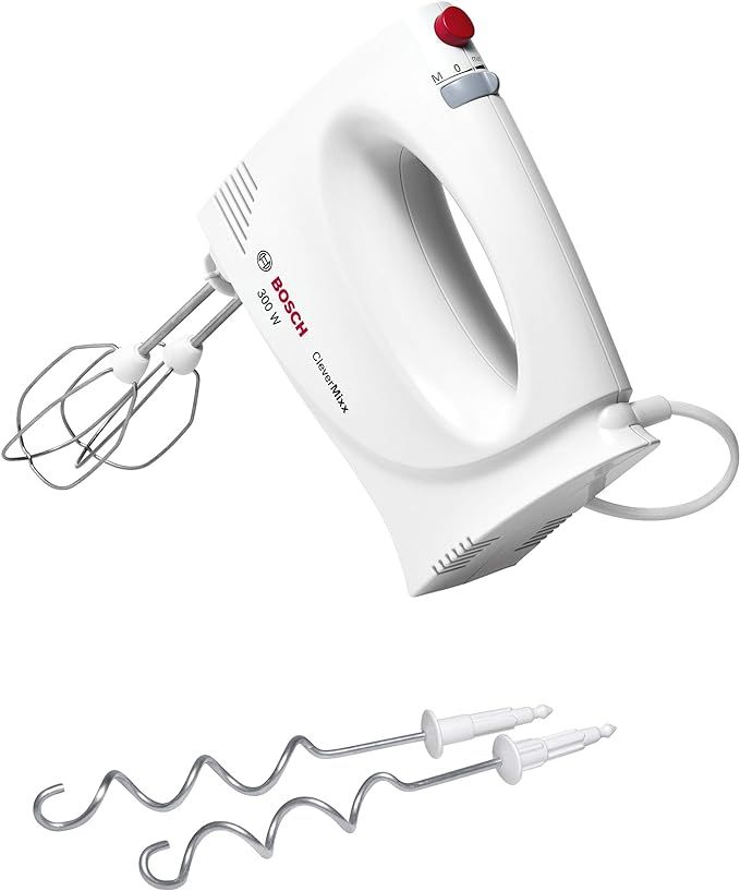 Bosch Hogar Batidora y Amasadora, Color Blanco, 300 W