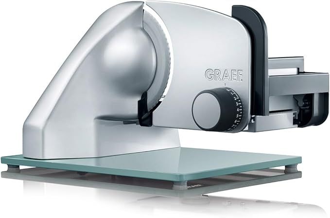 Graef Classic C 20 Cortafiambres, 170 W, Vidrio/Metal/De Plástico, Negro/Plata