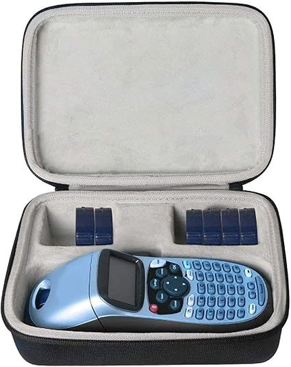 Khanka Funda rígida Estuche para Dymo LetraTag LT-100H/LT-100H+ Plus Impresora de Etiquetas Rotuladora Portátil Teclado ABC (Solo Caso)
