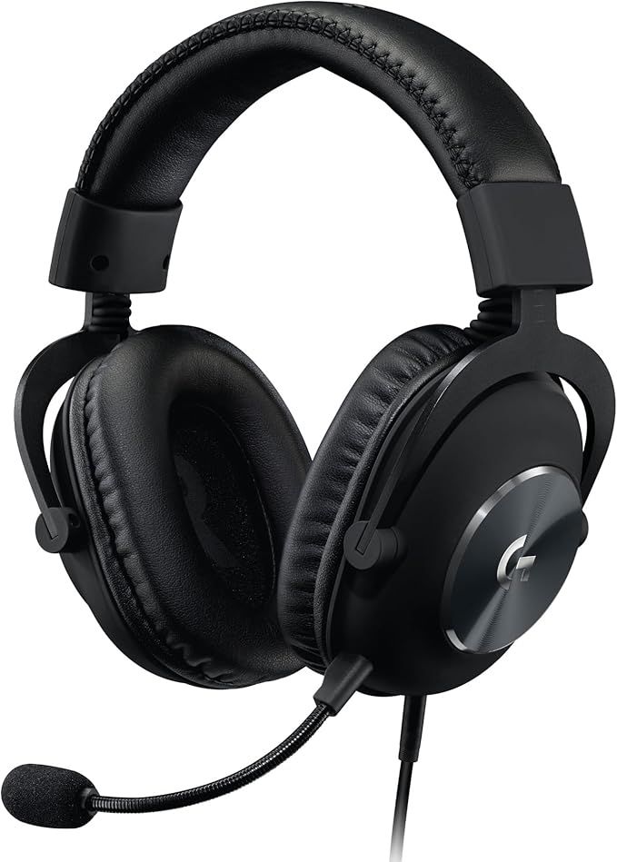Logitech G Pro X SE Gaming Headset with Microphone and Cable - Detachable Microphone, DTS Headphone:X 7.1, USB DAC Included, for PC, Xbox One, Xbox Series X|S, PS5, PS4 - Black