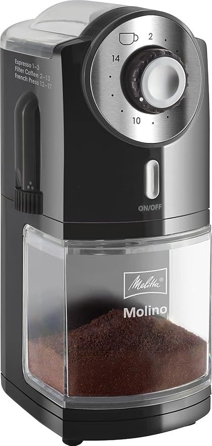 Melitta Molino 1019-02 - Molinillo de café eléctrico