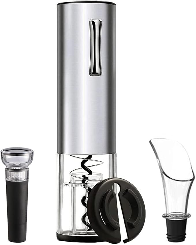 Stone TH Sacacorchos Eléctrico, Recargable Abridor de Vino Automatico
