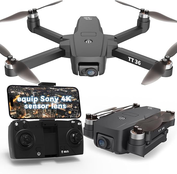 TTROARDS TT36 Drone with 4K Camera for Adults