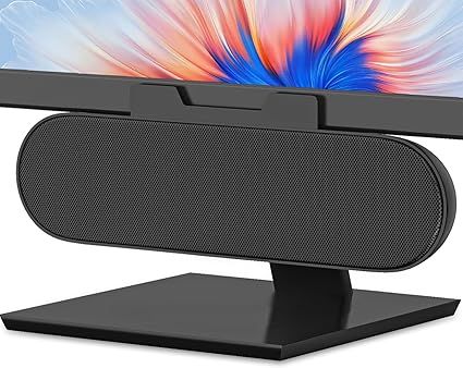 ZETIY Monitor de Altavoz para PC, USB Portátil Mini Barra de Sonido